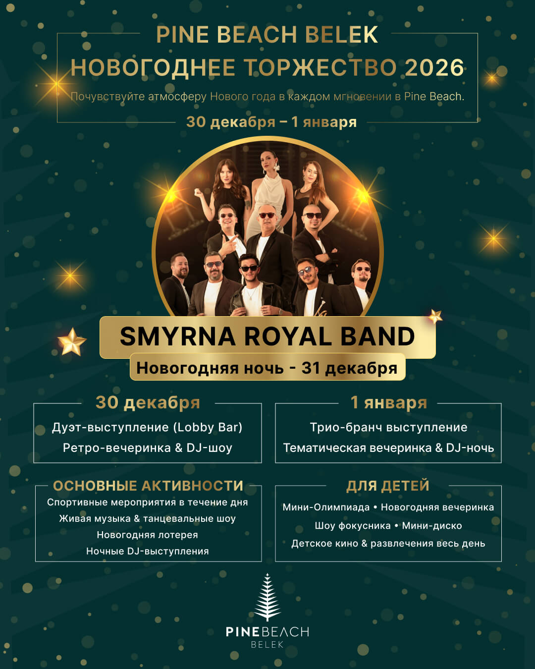 Программа на Новый год 2026